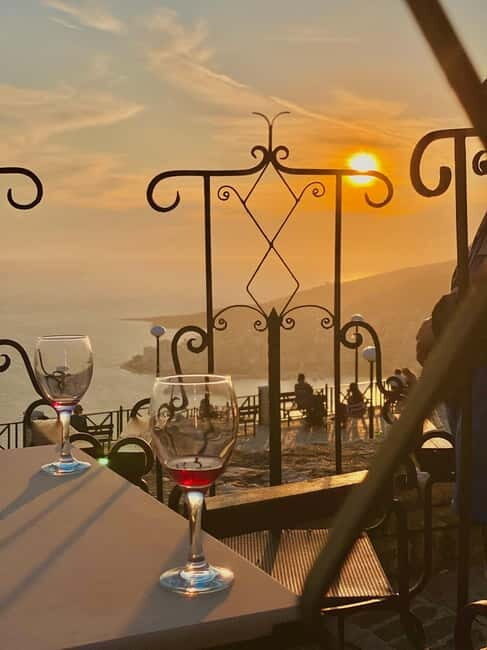 From Ksamil & Sarande: Blue eye & Lekursi Castle SUNSET - An Overview of the Experience