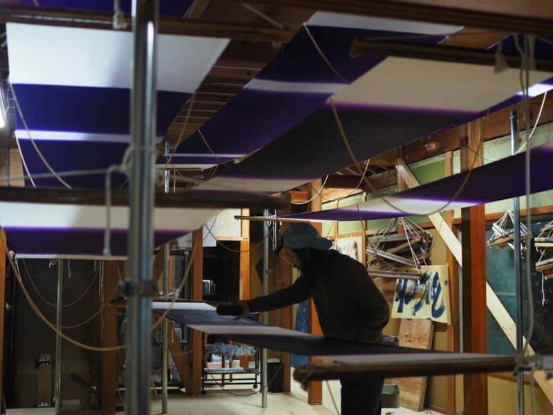 From Kyoto: Hikizome Dyeing in Shiga with Guide, Taxi Option - Good To Know