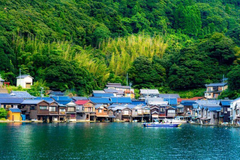 From Kyoto/Osaka : Amanohashidate & Ines Funaya Boathouses - The Journey and Comfort