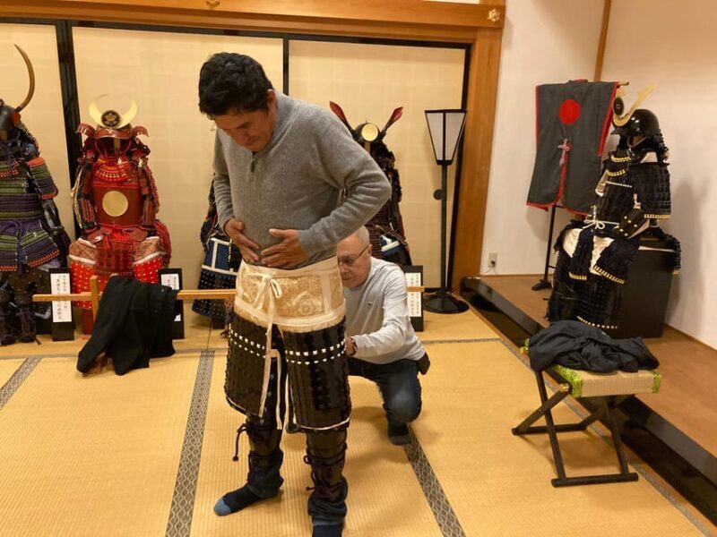 From Kyoto/Osaka/Kobe: Samurai Armor Dressing in a Castle - Who Will Love This Tour?