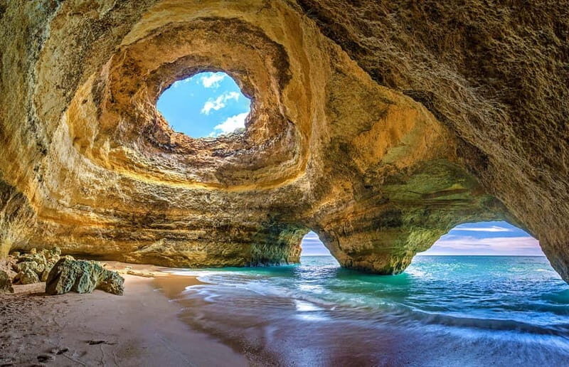 From Lagos: Scenic Cruise to the Benagil and Carvoeiro Caves - An In-Depth Look at the Algarve Coastal Adventure