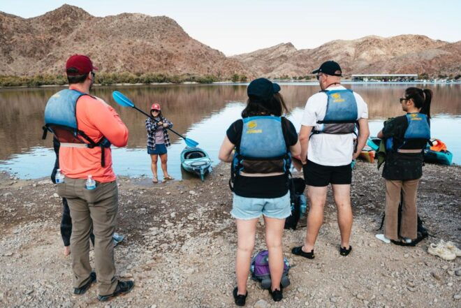 From Las Vegas: Emerald Cave Guided Kayaking Tour - Live Tour Guide and Language