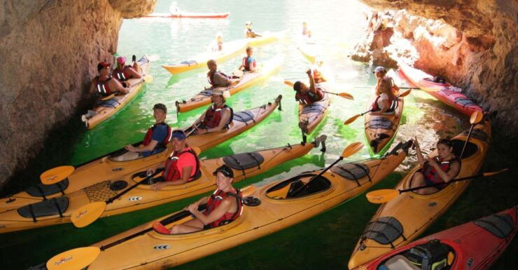 From Las Vegas: Emerald Cave Kayak Tour With Shuttle Pickup - Experience