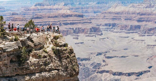 From Las Vegas: Grand Canyon South Rim Day Trip With Lunch - Main Attraction Highlights
