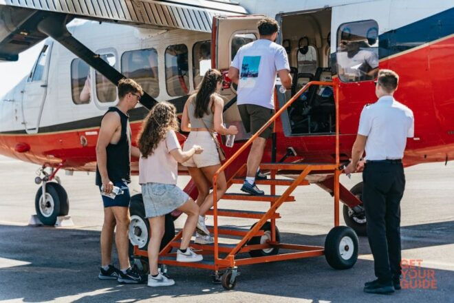 From Las Vegas: Grand Canyon West Rim Airplane Tour - Tour Itinerary