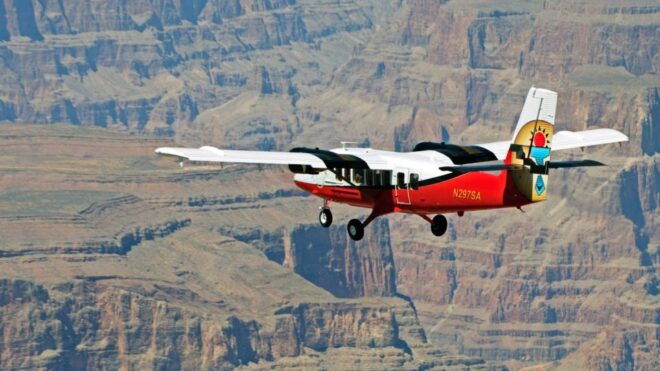 From Las Vegas: Grand Canyon West Rim Airplane Tour - Scenic Airplane Tour Over the Grand Canyon