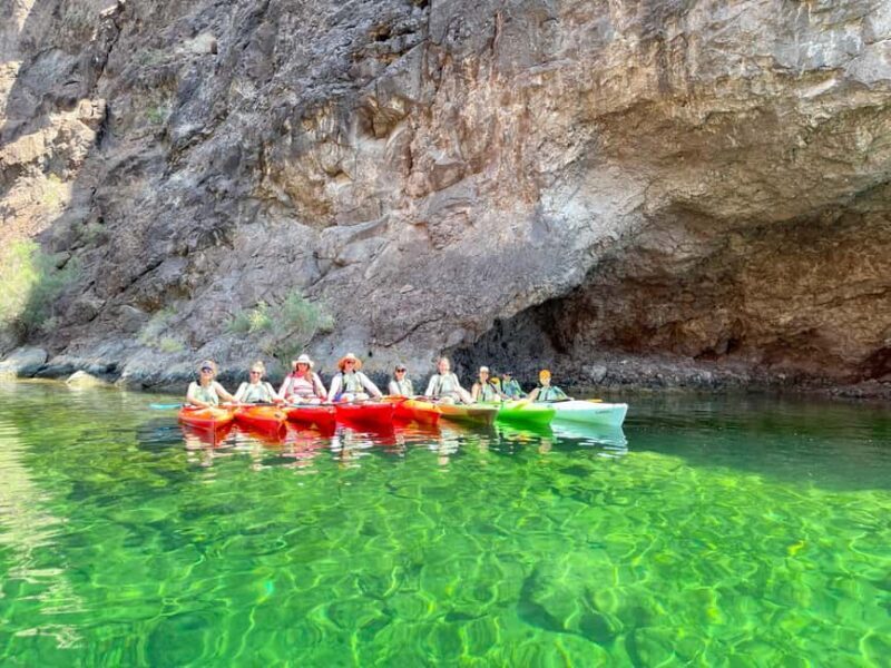 From Las Vegas: Kayak Rental to Emerald Cave Colorado River - The Guides Make the Difference