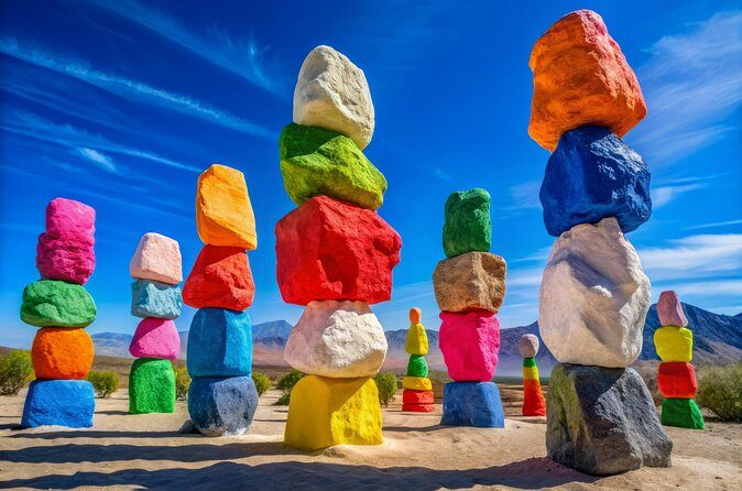 From Las Vegas Lake Mead Wildlife and Seven Magic Mountains - FAQ