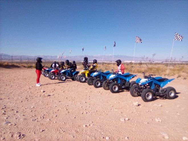 From Las Vegas: Nellis Dunes ATV Tour With Shuttle Transfer - Tour Itinerary
