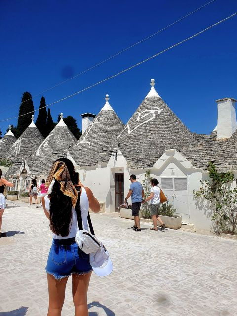 From Lecce: Guided Tour Transfer to Alberobello, Ostuni, and Locorotondo. - UNESCO Site Visit and Exploration