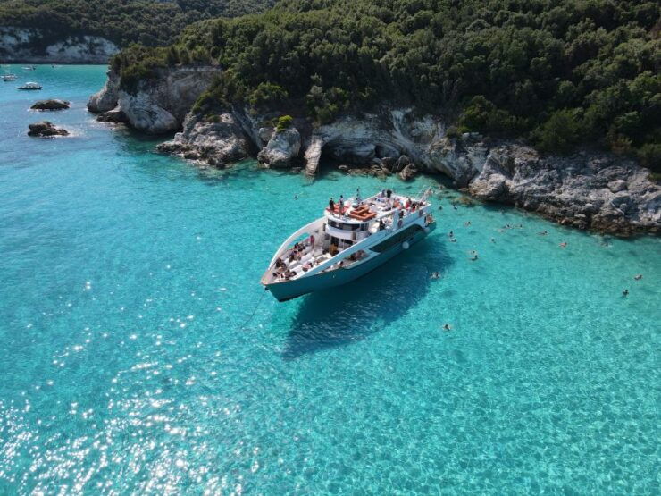 From Lefkimmi: Paxos, Antipaxos & Blue Caves Speedboat Tour - Tour Duration and Cancellation Policy