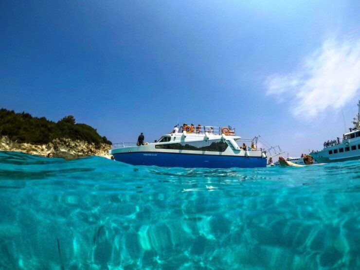 From Lefkimmi: Syvota, Blue Lagoon and Cave Sunset Cruise - Review Summary