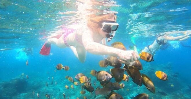 From Lembongan: Private West Penida Tour and Snorkeling - Snorkeling Experience