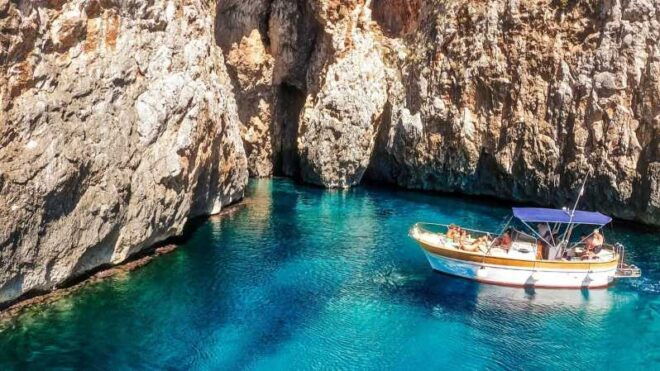 From Leuca: Adriatic Boat Tour With Ionian Caves & Swimming - Included Activities
