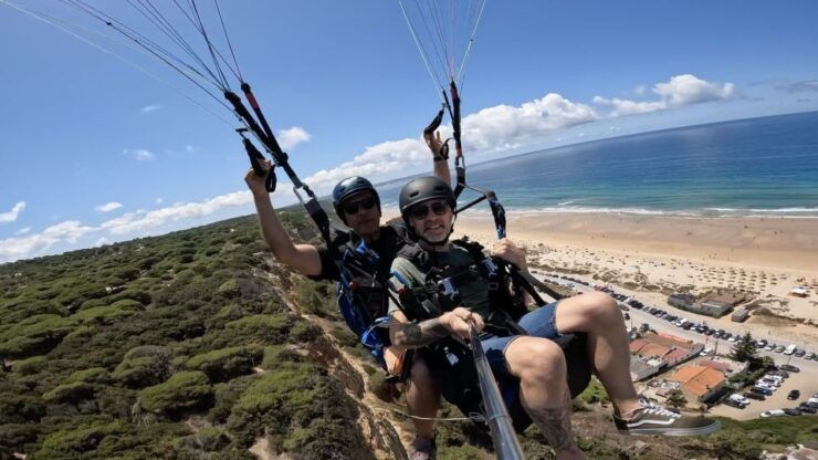 From Lisbon: Paragliding Tandem Flight - Activity Duration and Availability