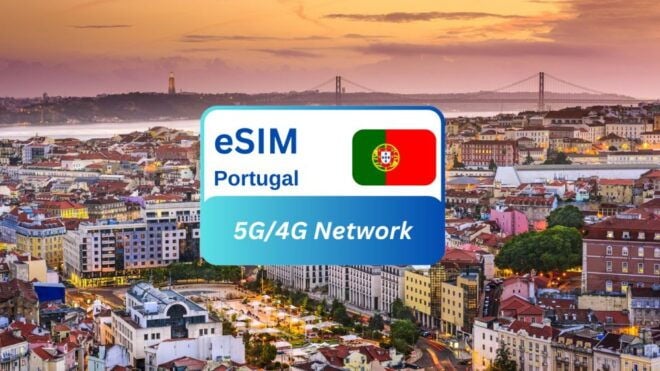 From Lisbon: Portugal Esim Tourist Data Plan - Connectivity Highlights