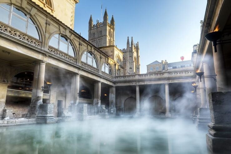 From London: Visit Stonehenge and The Roman Baths - Exploring the Roman Baths