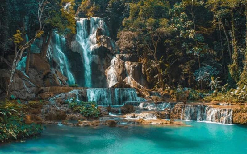 From Luang Prabang: Pak Ou Caves & Kuang Si Falls Tour - Visiting the Pak Ou Caves