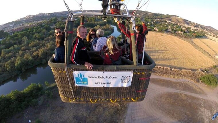 From Madrid: Hot Air Balloon Over Toledo - Lifting Off and Soaring Above