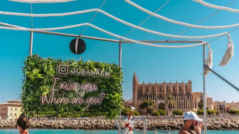 From Magaluf: Palma Bay Sightseeing Cruise with Live Music - Scenic Beaches and Swimming Breaks  