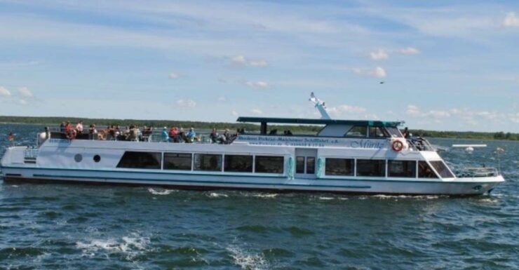 From Malchow: Panoramic Canal Trip to the "Plauer See" - Canal Trip Departure From Malchow