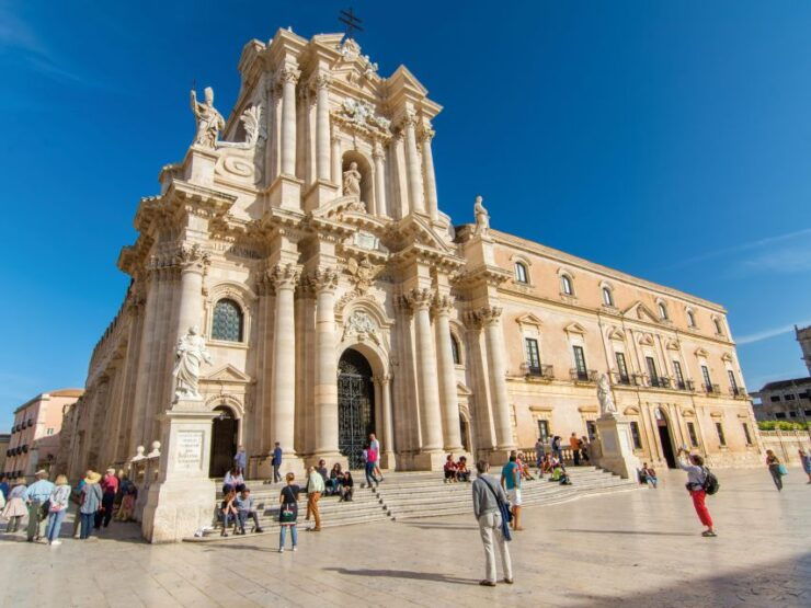 From Malta: Syracuse and Marzamemi Day Trip With Guide - Syracuse Exploration
