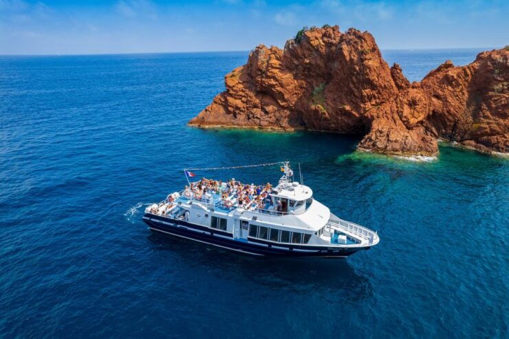From Mandelieu: Corniche D'or Sightseeing Cruise With Guide - Booking Information