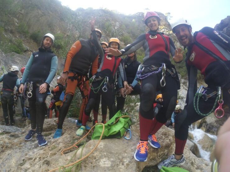 From Marbella: Canyoning in Guadalmina - Duration, Instructor, and Experience