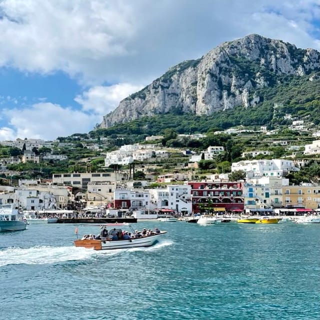 From Marina Grande: Capri Island Boat Tour - Meeting Point Details