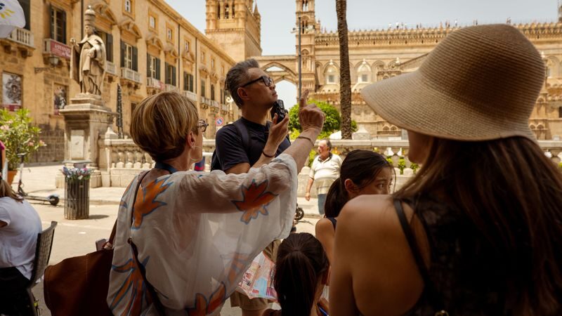 From Market to Table - Sicilian Traditional Cooking Class in Palermo - Sitting down to the meal you made