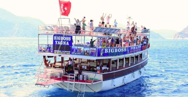 From Marmaris: Big Boss Boat Tour (All Inclusive) - Onboard Experience