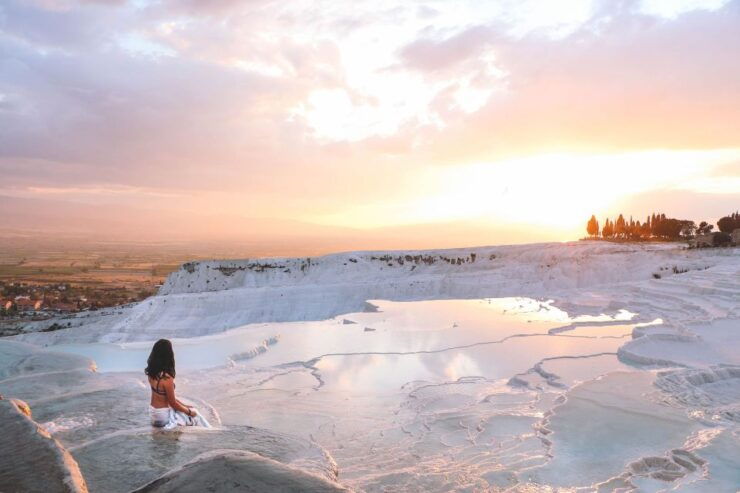 From Marmaris: Pamukkale Evening Tour With Transfer & Dinner - Booking Details