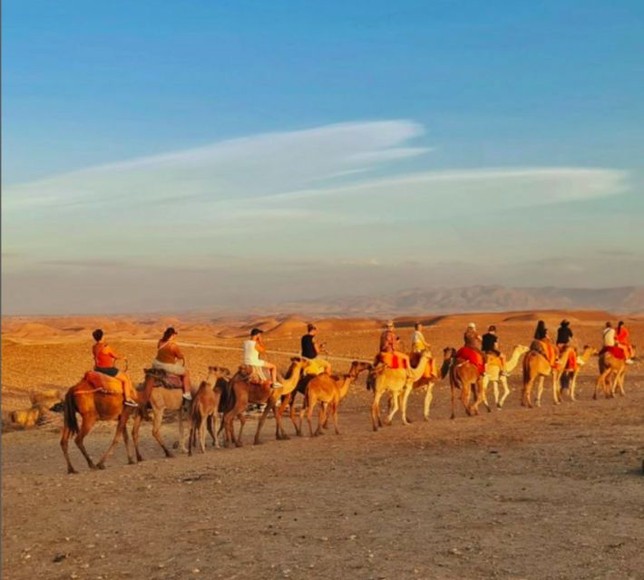 From Marrakech: Agafay Camel Ride Experience & Dinner Show - Experience Highlights