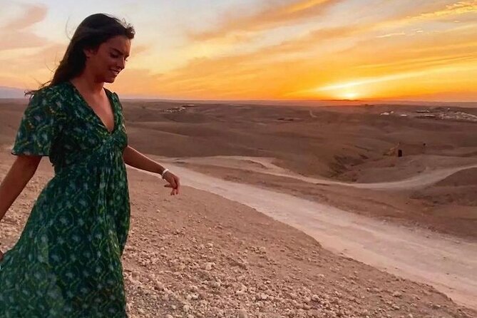 From Marrakech Agafay Desert Dinner Camel Ride and Sunset - Booking Details
