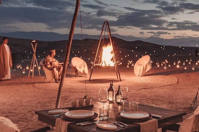 From Marrakech: Agafay Desert Dinner With Camel Ride - Essential Information for the Agafay Desert Dinner Tour