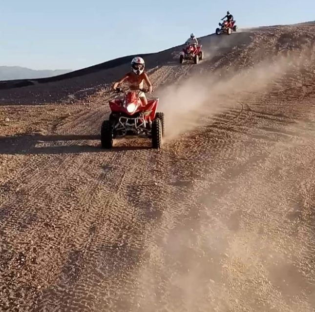 From Marrakech: Agafay Desert Quad Biking Tour With Transfer - Experience Highlights