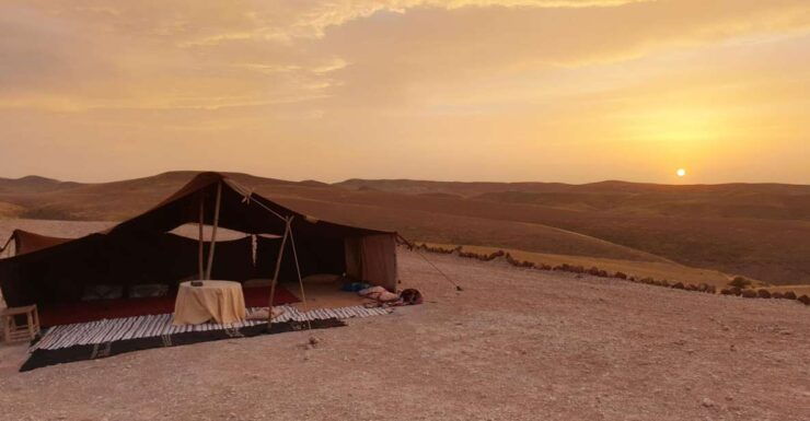 From Marrakech: Agafay Desert Sunset Tour With Camel Ride - Tour Itinerary