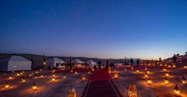 From Marrakech: Agafay Sunset Camel Ride, Dinner, & Show - Activity Details