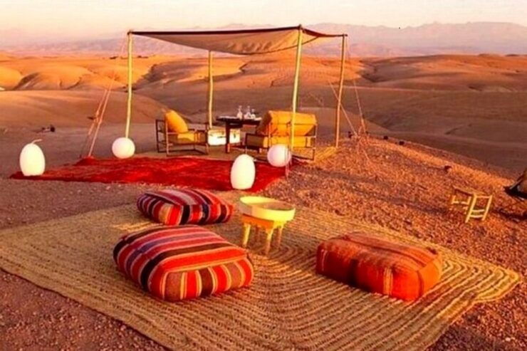 From Marrakech: Dinner in Agafay Desert With Sunset & Stars - Experience Highlights
