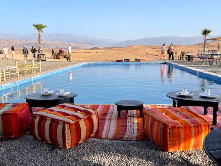 From Marrakesh: Agafay Desert Day Trip W/ Swimming and Lunch - Booking Information