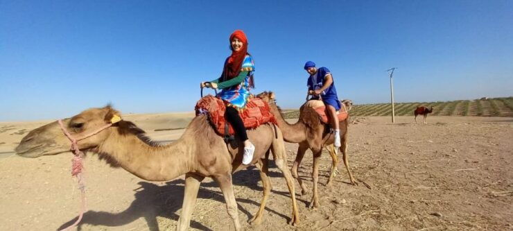 From Marrakesh: Agafay Desert Sunset and Camel Ride - Camel Ride Adventure at Dusk