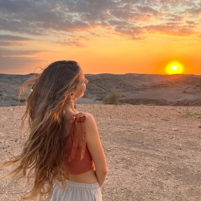 From Marrakesh: Agafay Desert Sunset, Camel Ride, and Dinne - Activity Highlights