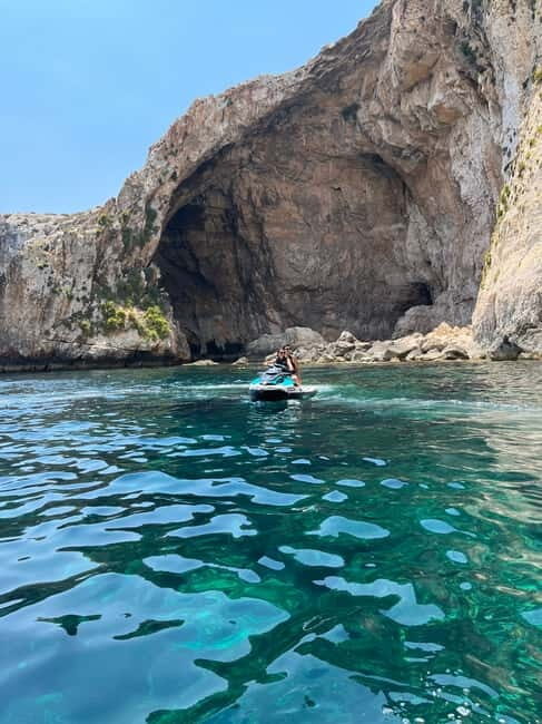 From Marsaskala: Blue Grotto Private Jet Ski Tour - Detailed Tour Breakdown