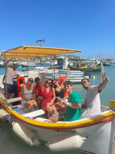 From Marsaxlokk: St Peters Pool Boat Tour With Beach Option - Beach and Swimming Opportunities