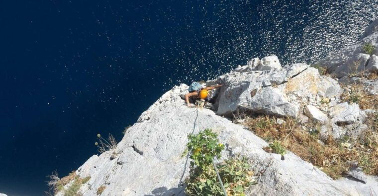 From Masua: climbing up Pan di Zucchero - The Value of the Experience