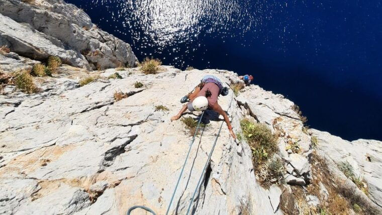 From Masua: climbing up Pan di Zucchero - The Sum Up
