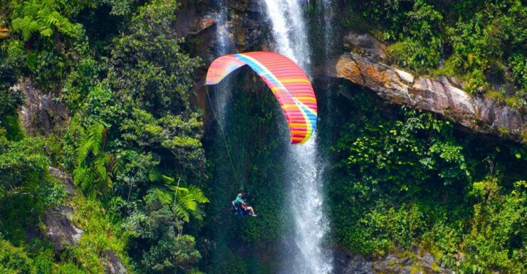 From Medellín: ATV and Waterfall Paragliding Tour - Customer Testimonial