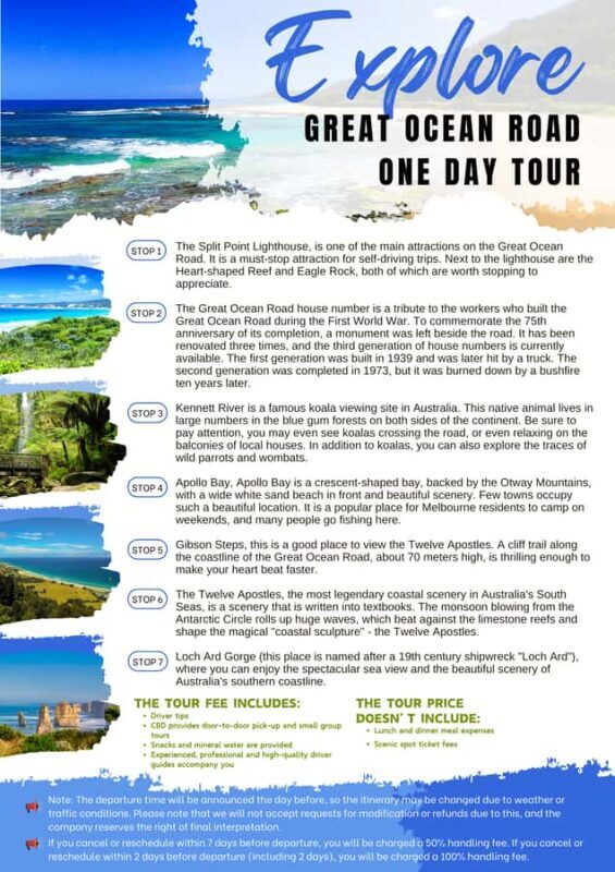 From Melbourne: Great Ocean Road and Twelve Apostles Tour - Scenic Highlights: From Land to Sea