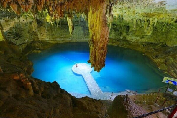 From Merida: Tulum, Cenote Suytun, and Ahau Park Day Trip - Explore Tulums Ancient Walled City