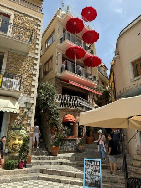 From Messina Excursion to Taormina and Savoca - Scenic Views of Isola Bella